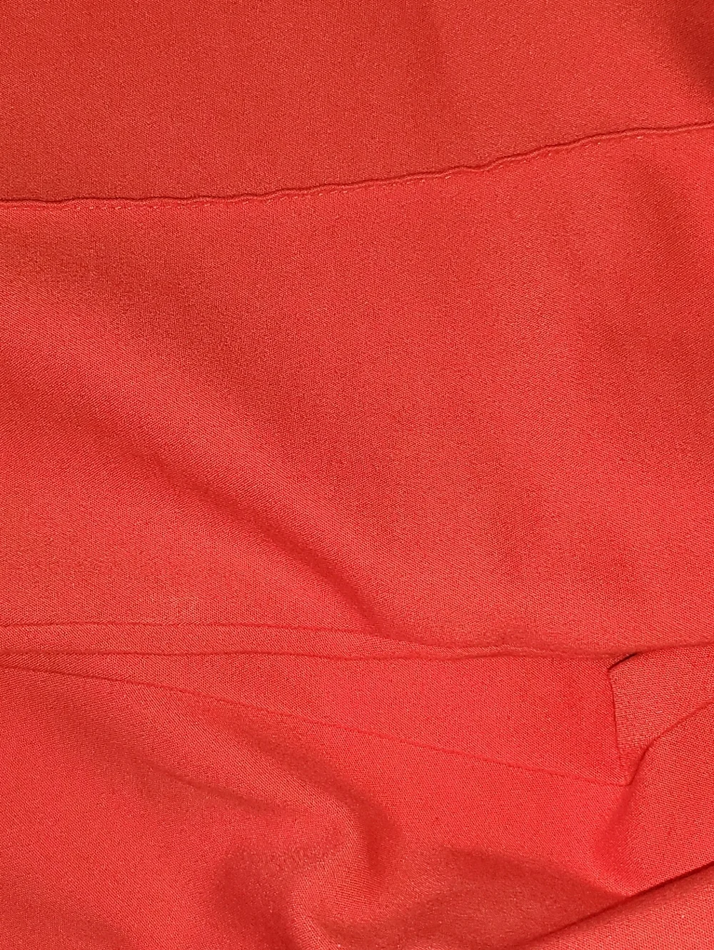 Zara Basic Red Tailored Pants - Picture 10 of 10